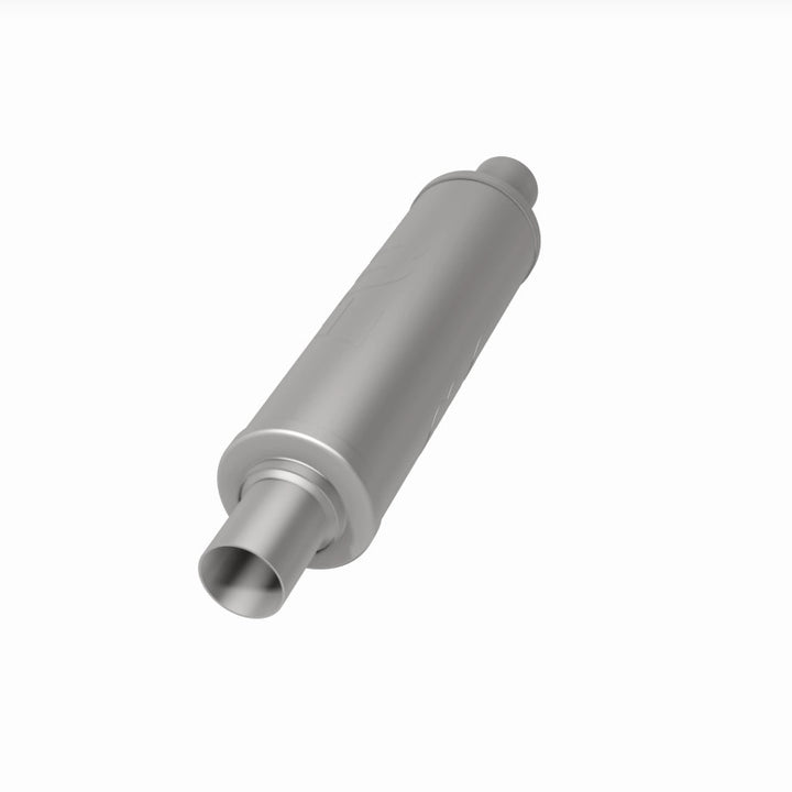 MagnaFlow Muffler Mag SS 14X4X4 2X2 C/C - Bull Strap