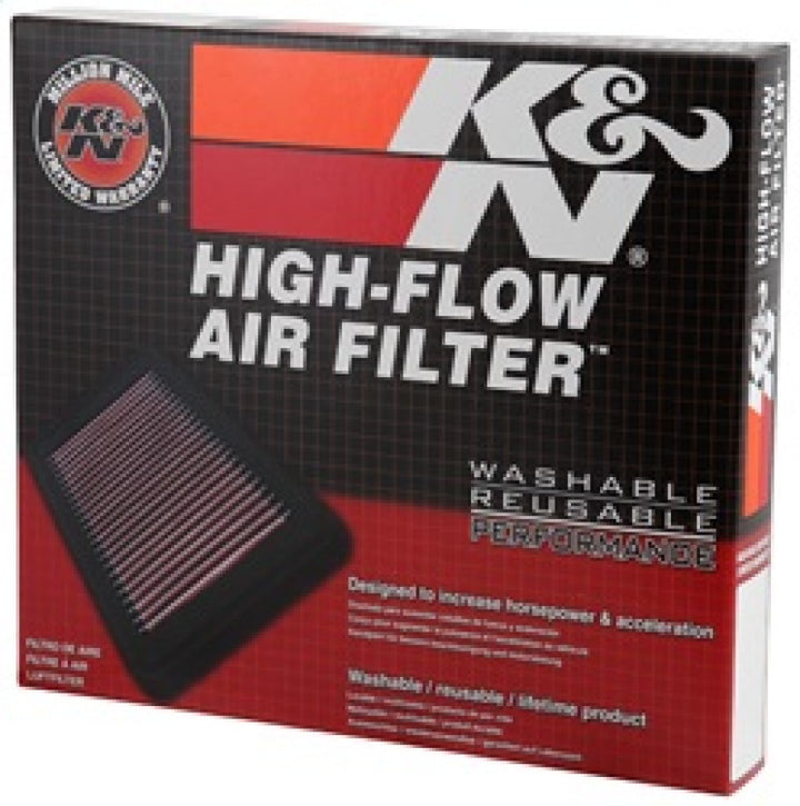 K&N Replacement Air Filter DODGE DURANGO 04-09 / CHRYSLER ASPEN 07-09 - Bull Strap