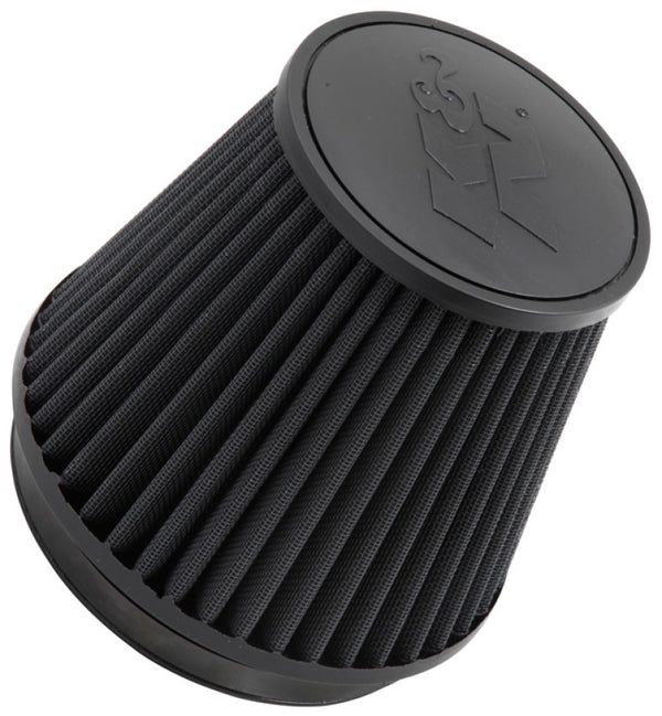 K&N Universal Rubber Filter Round Tapered 6in Flange ID x 7.5in Base OD x 5.25in Top OD x 6in Height - Bull Strap