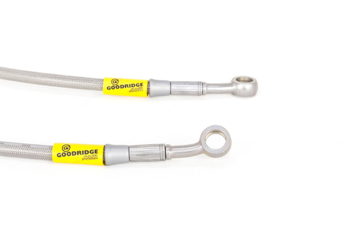 Goodridge 03+ Honda Accord w/ Rear Disc Brake Lines - Bull Strap