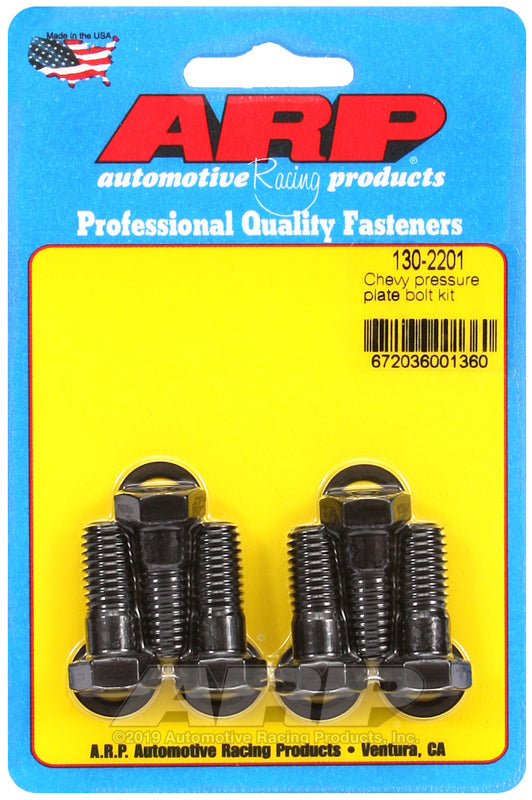 ARP Chevy SB/BB 265-502 Pressure Plate (Clutch Cover) Bolt Kit - Bull Strap