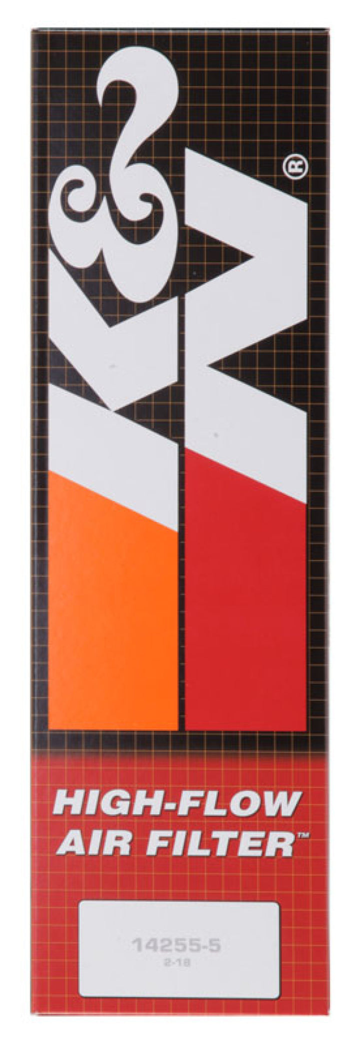K&N Round Air Filter 14in OD / 12in ID / 2.313in Height - Bull Strap