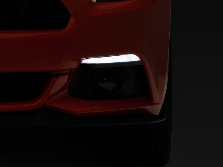 Raxiom 15-17 Ford Mustang Axial Series LED Sequential Turn Signals (Smoked) - Bull Strap