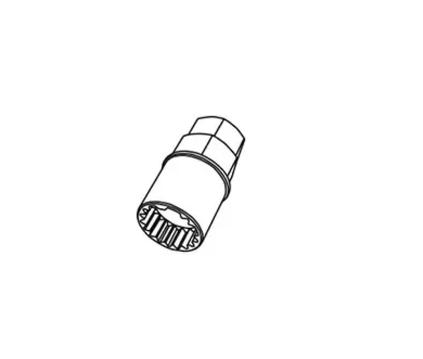 Project Kics Spare Lock Key for Leggdura Racing Shell Type Lock Lugs (num 1124) - Bull Strap