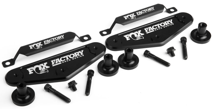 Fox Ford Raptor 3.0 Factory Series 12.27in External QAB P/B Reservoir Rear Shock Set - Blk - Bull Strap