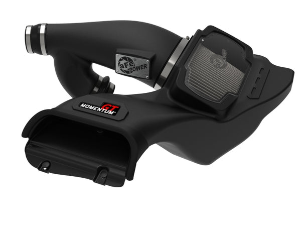 aFe POWER Momentum GT Pro Dry S Intake System 21-22 Ford F-150 V6-3.5L (tt) PowerBoost - Bull Strap