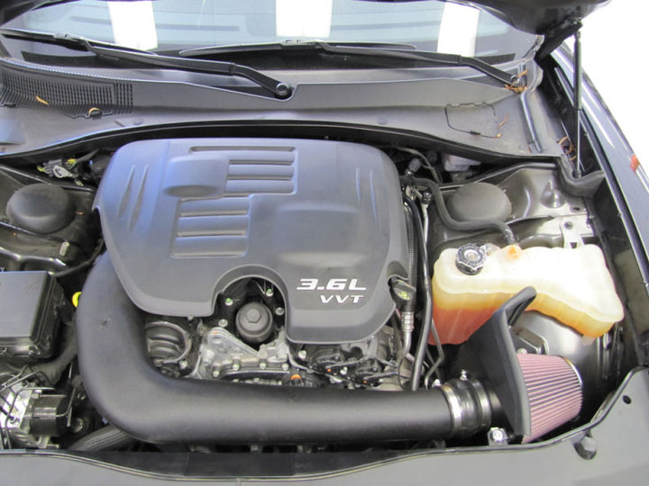 K&N 11-14 Dodge Charger 3.6L V6 Performance Intake - Bull Strap