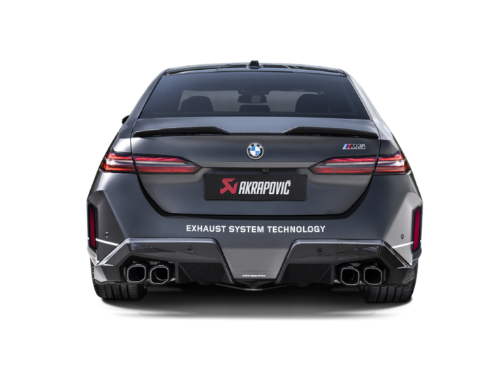 Akrapovic 2024+ BMW M5 (G90) Carbon Fiber Rear Trunk Lip - Bull Strap