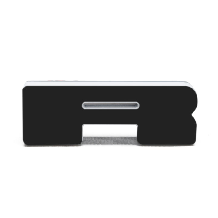 ORACLE Lighting Universal Illuminated LED Letter Badges - Matte Blk Surface Finish - R - Bull Strap