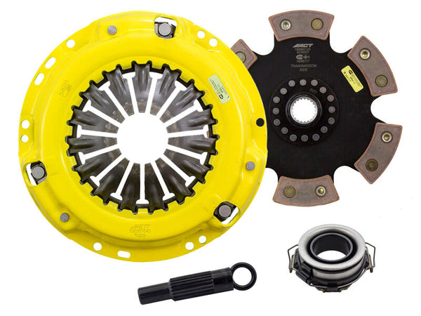 ACT 1991 Toyota MR2 HD/Race Rigid 6 Pad Clutch Kit - Bull Strap
