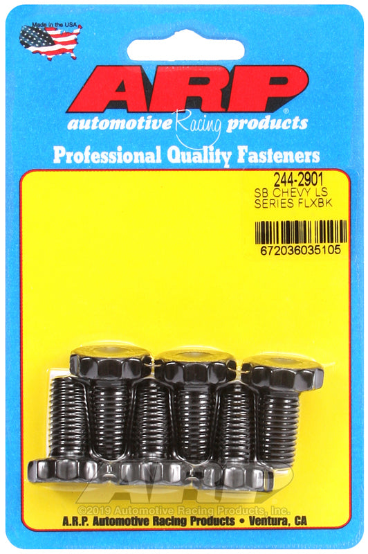 ARP Chevrolet LS Gen III/IV 0.880in UHL Flexplate Bolt Kit - 3/4 12pt Socket Size - Bull Strap