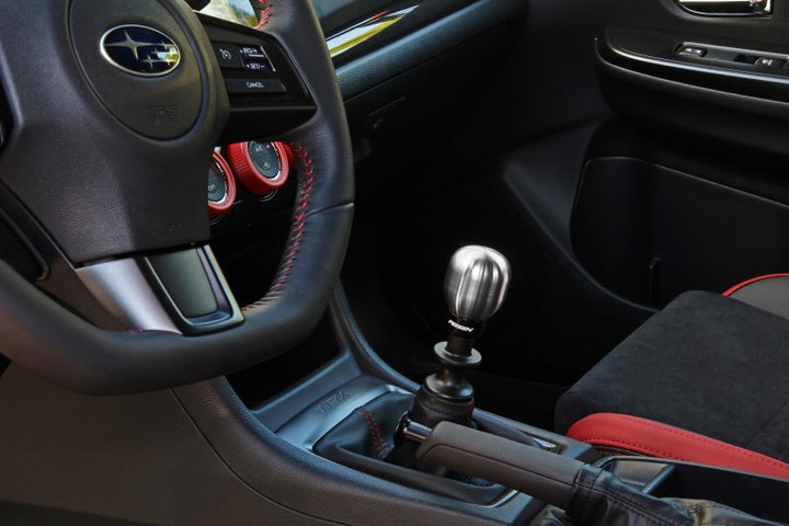 PERRIN 22-25 Subaru WRX / 18-23 Crosstrek / 13-17 Legacy (Manual) SS Shift Knob - Barrel Style - Bull Strap