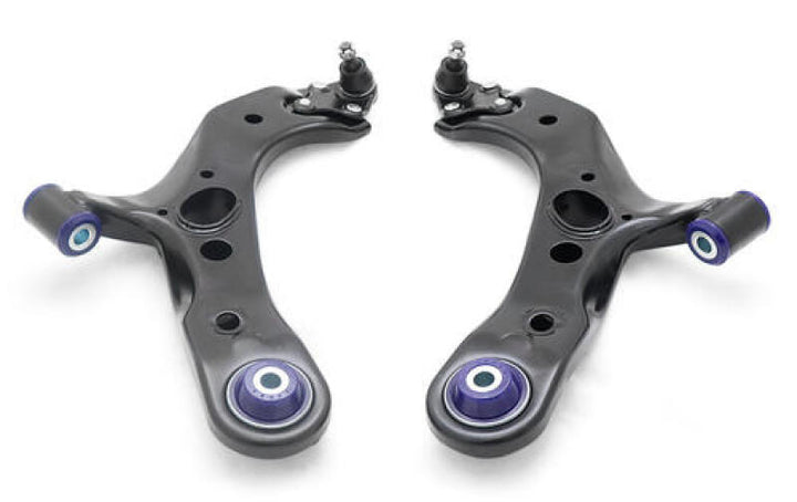 Superpro 06-12 Toyota RAV4 Lower Control Arm Set - Front - Bull Strap