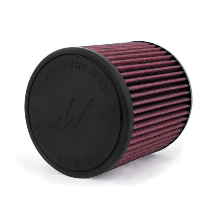 Mishimoto Performance Air Filter - 3in Inlet / 6in Length - Bull Strap