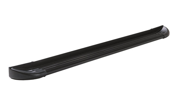 Lund 02-08 Dodge Ram 1500 Quad Cab (80in) TrailRunner Extruded Multi-Fit Running Boards - Black - Bull Strap
