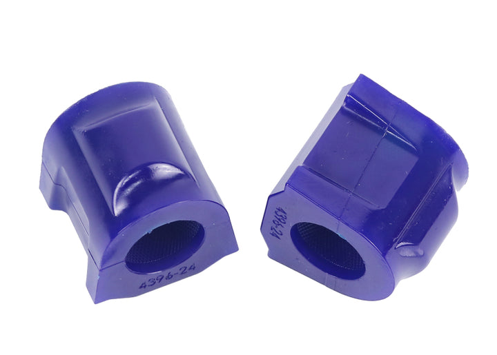 SuperPro 2015 Subaru WRX Limited Front 24mm Sway Bar Mount Bushing Set - Bull Strap