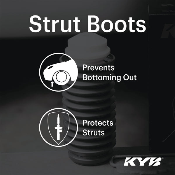 KYB Shocks & Struts Strut Boots Front VOLVO 740 Series 1985-92 VOLVO 760 Series 1983-93 VOLVO 780 Se - Bull Strap