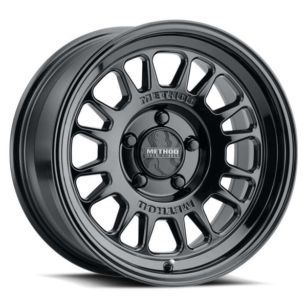 Method MR318 18x9 0mm Offset 6x135 87mm CB Gloss Black - Bull Strap