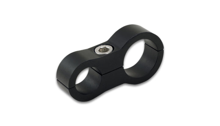 Vibrant Aluminum Line Separator Bracket w/ One 11/16in (17.5mm)  ID - One 13/16in (20.6mm) ID Holes - Bull Strap