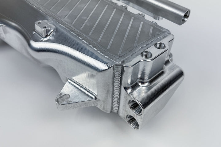 CSF BMW Gen 1 B58 Charge-Air-Cooler Manifold - Machined Billet Aluminum - Bull Strap