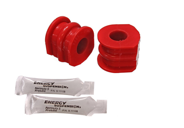 Energy Suspension 03-07 Infiniti G-35 Coupe RWD / 02-09 350Z Red 21mm Rear Sway Bar Frame Bushings - Bull Strap