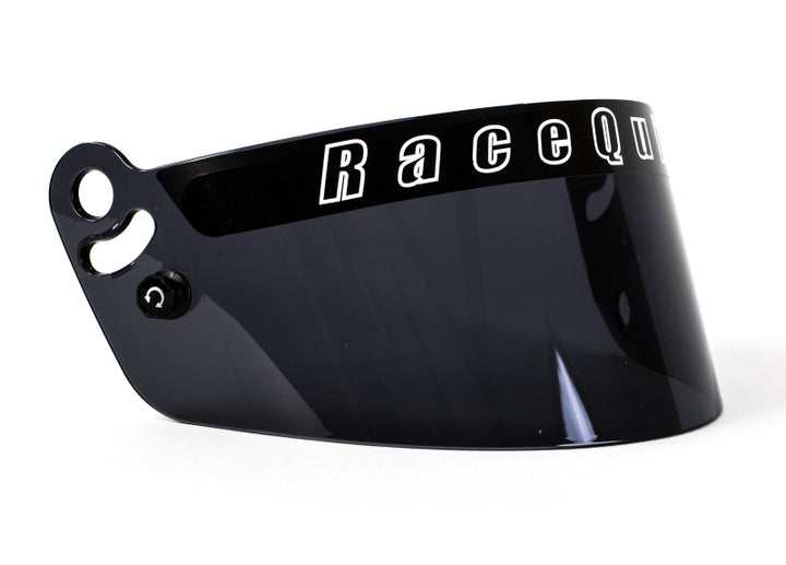 RaceQuip PRO Series Shield - Dark Smoke - Bull Strap
