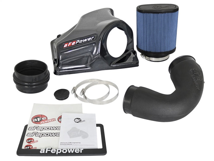 aFe Magnum FORCE Stage-2 Pro 5R Cold Air Intake System 2017 BMW 330i (F3x) I4-2.0L (t) B48 - Bull Strap