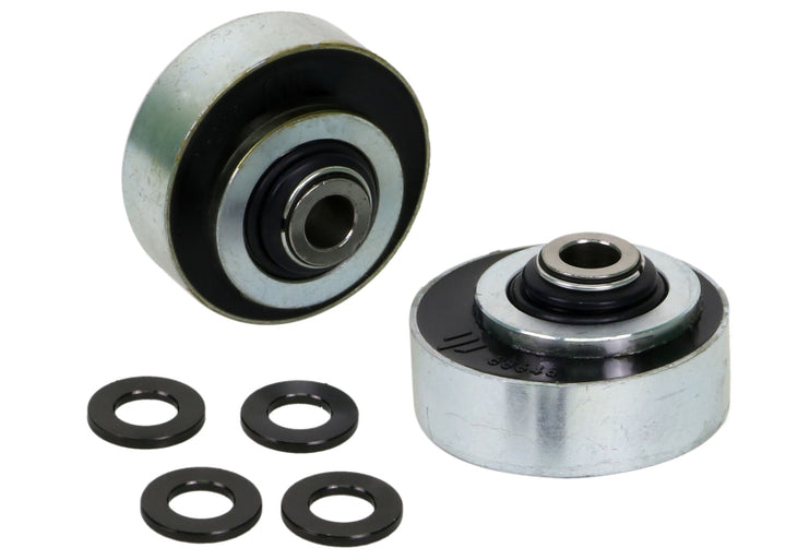 Whiteline 03-06 Mitsubishi Lancer Evo Front Control Arm Lower Inner Rear Bushing Kit - Bull Strap