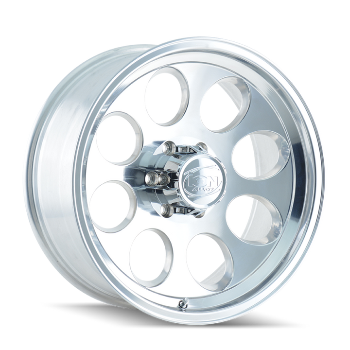 ION Type 171 17x9 / 5x139.7 BP / 0mm Offset / 108mm Hub Polished Wheel - Bull Strap
