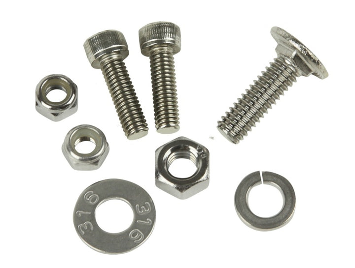 Rigid Industries D-series L Bracket Kit w/Hardware/ Stainless Steel - Bull Strap