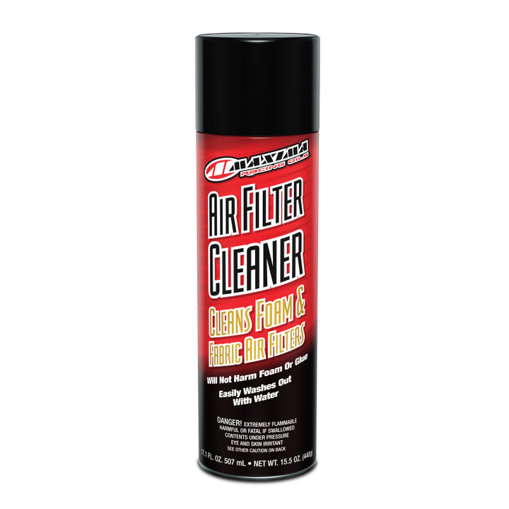 Maxima Air Filter Cleaner - 17.1oz (Aerosol) - Bull Strap