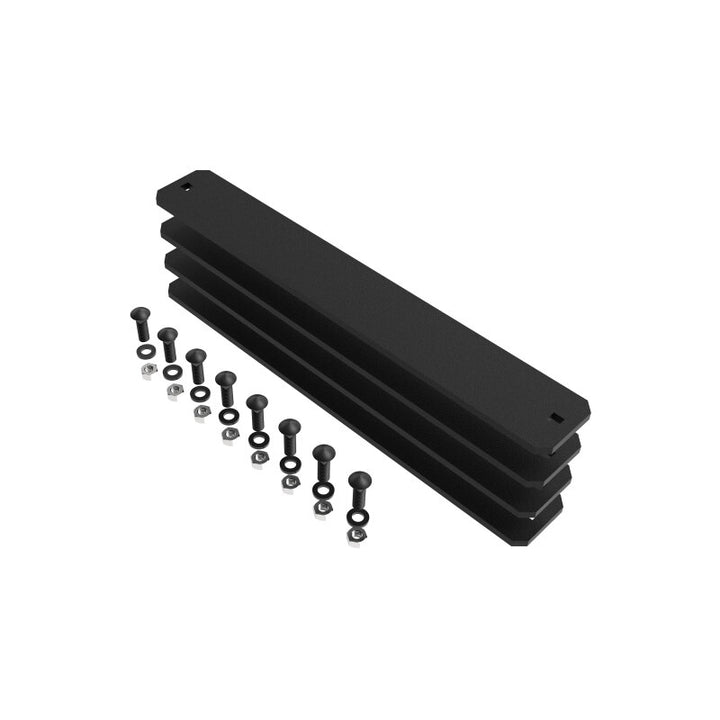 KC HiLiTES Platform One Side Light Delete Plates (Does Not Include Rack) - Bull Strap