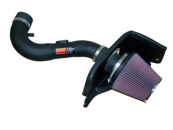 K&N 05-09 Ford Mustang V6-4.0L Performance Intake Kit - Bull Strap
