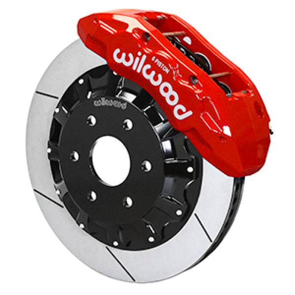 Wilwood 21-25 Ford F150 TX6R Front Kit - 15.50in Rotors (Red) - Bull Strap
