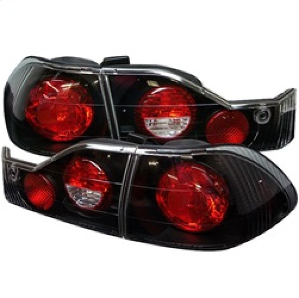 Spyder Honda Accord 98-00 4Dr Euro Style Tail Lights Black ALT-YD-HA98-BK - Bull Strap