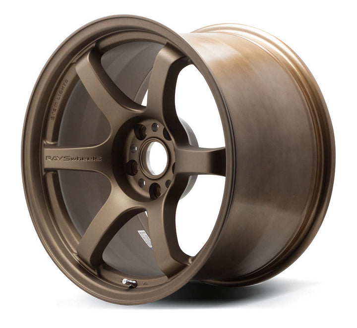 Gram Lights 57DR 18x9.5 +12 5-114.3 Bronze 2 Wheel - Bull Strap