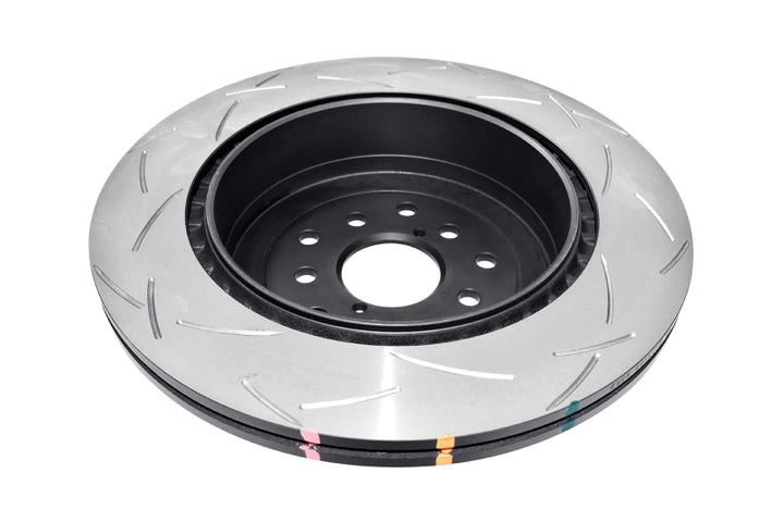 DBA 08-10 STi/2017 BRZ w/Perf. Pkg. Dual-Drilled Rear Slotted 4000 Series Rotor - Bull Strap