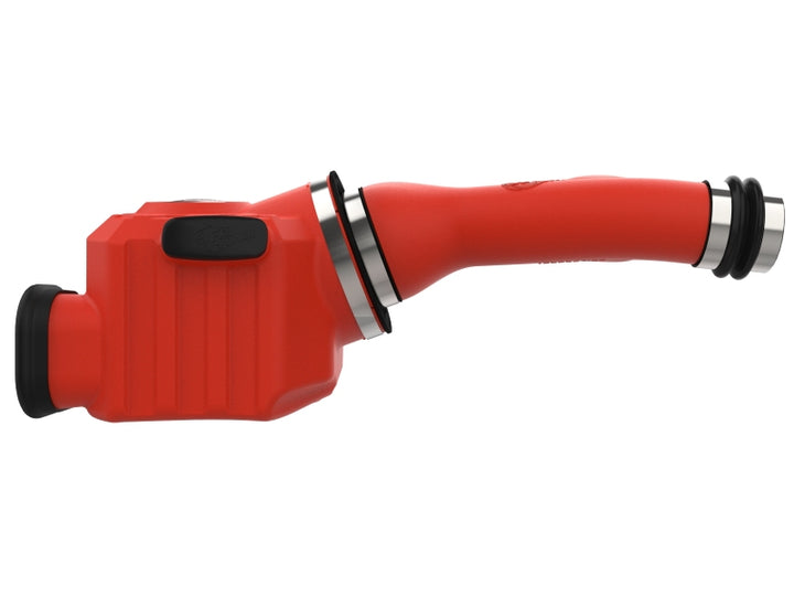 aFe Momentum GT Red Edition Cold Air Intake System w/ Pro DRY S Filt Toyota FJ Cruiser 07-23 V6-4.0L - Bull Strap