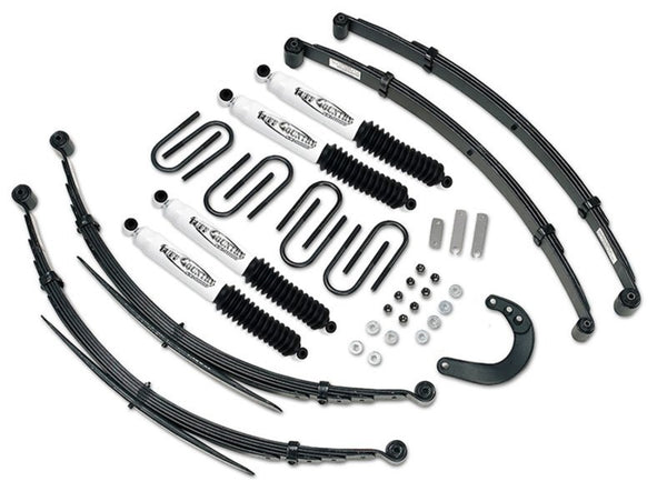 Tuff Country 73-87 Chevy Blazer 4X4 4in Lift Kit EZ-Ride (w/52in Rear Springs SX8000) - Bull Strap