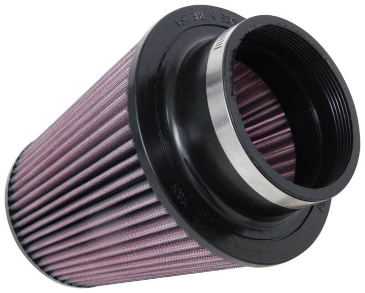 K&N Universal Clamp-On Air Filter 4in FLG / 6-1/2in B / 4-1/2in T / 7in H - Bull Strap