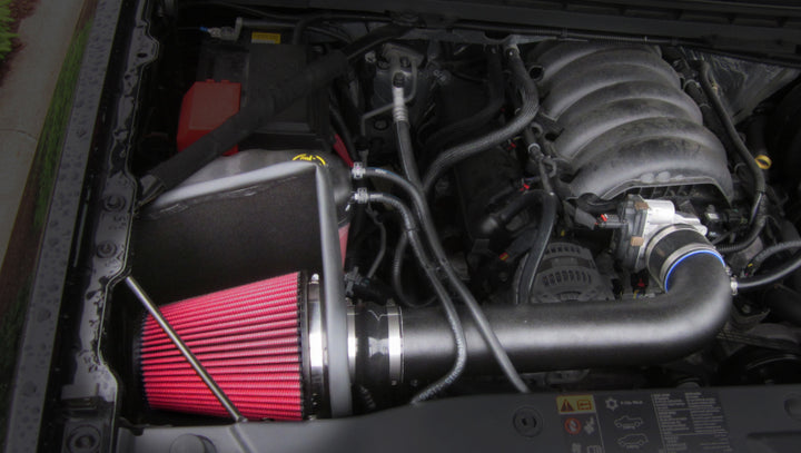 Corsa Apex 14-17 Chevrolet Silverado 5.3/6.2L 1500 DryTech Metal Intake System - Bull Strap