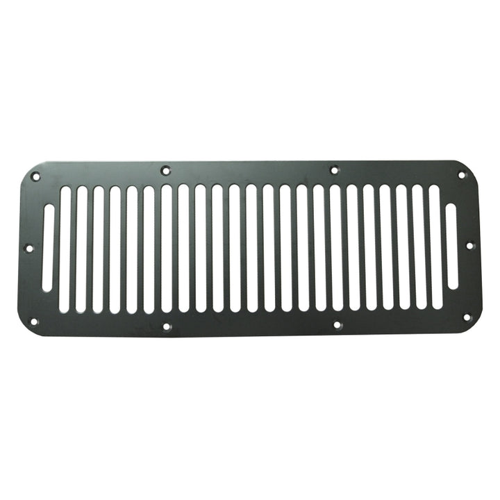 Rugged Ridge 76-95 Jeep CJ / Jeep Wrangler Black Cowl Vent Cover - Bull Strap