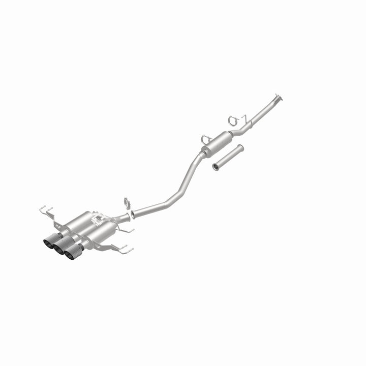 MagnaFlow 2023+ Honda Civic Type R SPEQ Series Cat-Back Perf Exhaust System w/ CF Tips - Bull Strap
