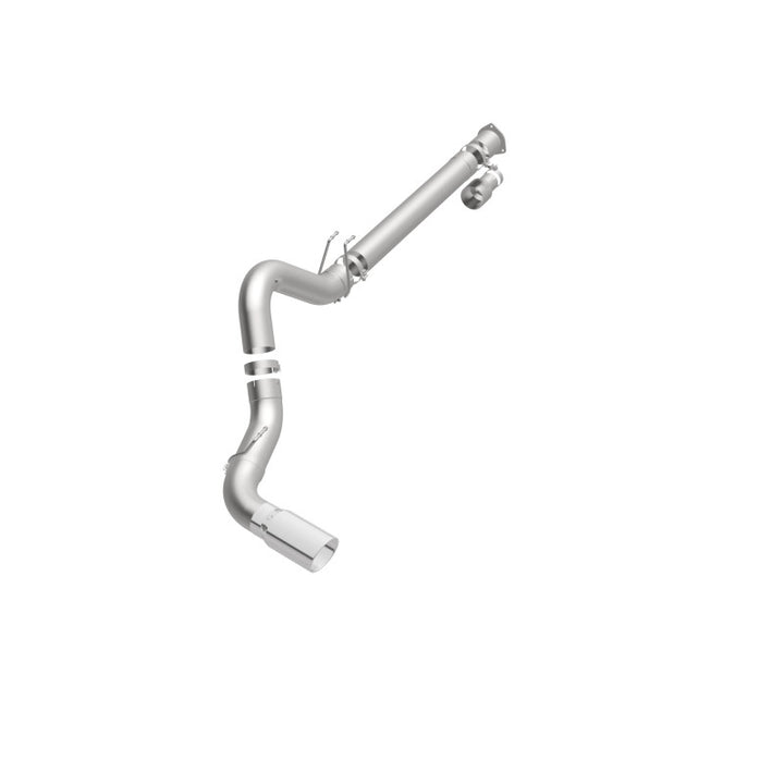 MagnaFlow 08-17 Ford F-250/F-350/F-450 6.4L/6.7L DPF-Back SS 5in Single Passenger Side Rear Exit - Bull Strap