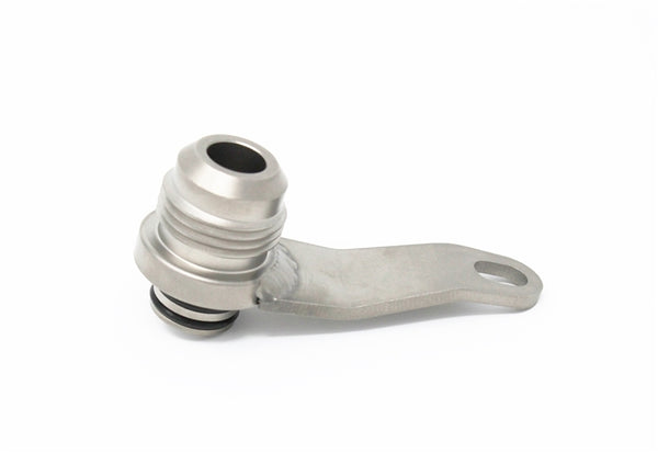 Torque Solution -10AN Turbo Oil Return Fitting Subaru EJ All Years - Bull Strap