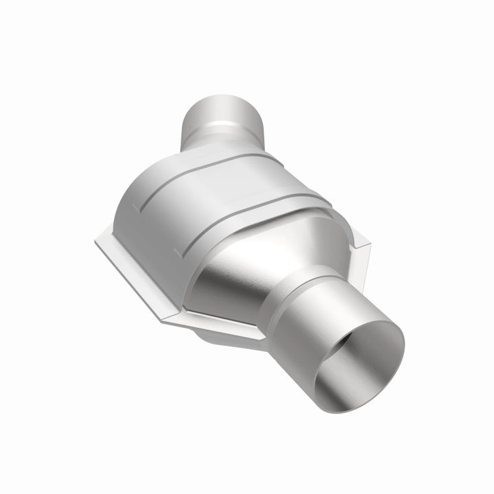 MagnaFlow Conv Universal 2.25 Angled Inlet OEM - Bull Strap
