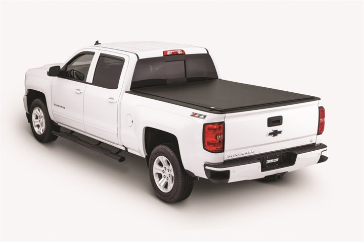 Tonno Pro 2019 GMC Sierra 1500 Fleets 5.8ft Lo-Roll Tonneau Cover - Bull Strap