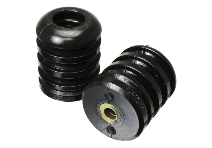Energy Suspension Universal Black Bump Stop - Progressive Rate Design - Bull Strap