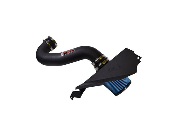 Injen 14-20 Dodge Durango R/T 5.7L V8 Wrinkle Black Power-Flow Air Intake System - Bull Strap