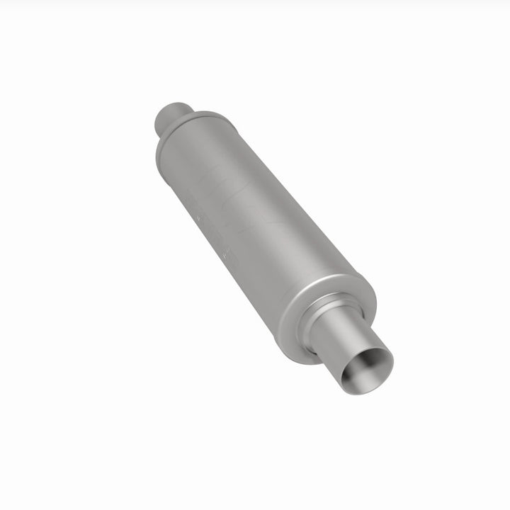MagnaFlow Muffler Mag SS 14X4X4 2X2 C/C - Bull Strap